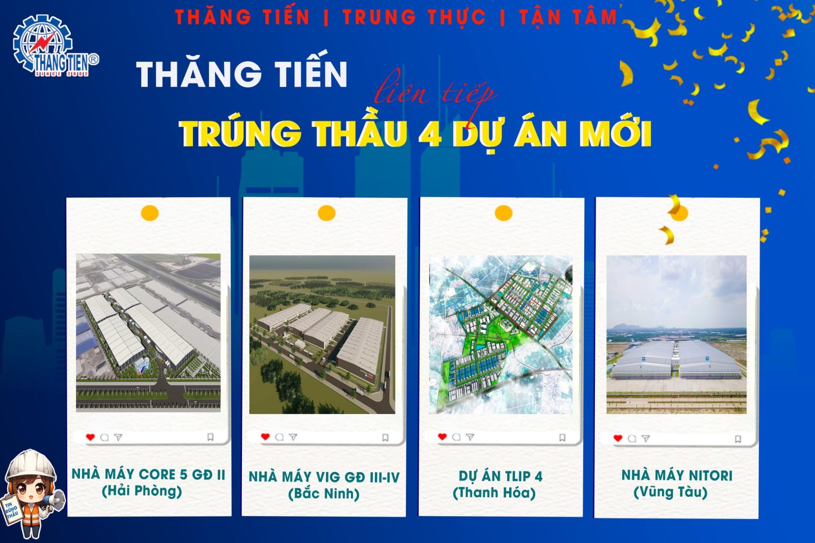 [TIN VUI DỰ ÁN MỚI] – THĂNG TIẾN BỨT PHÁ VỚI LOẠT DỰ ÁN MỚI QUÝ I/2026